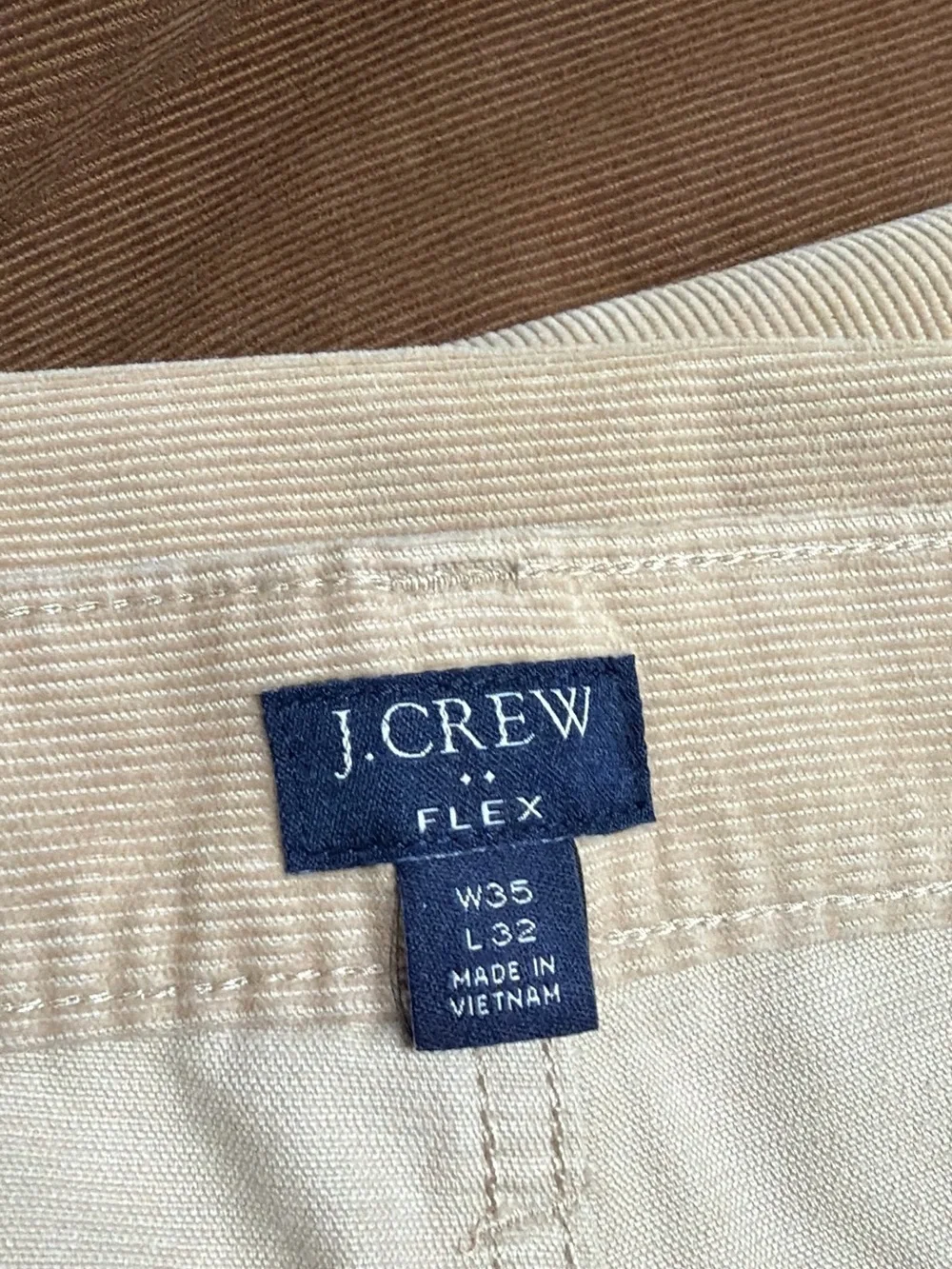 J. Crew Men's Corduroy Pants in Tan, Olive & Camel